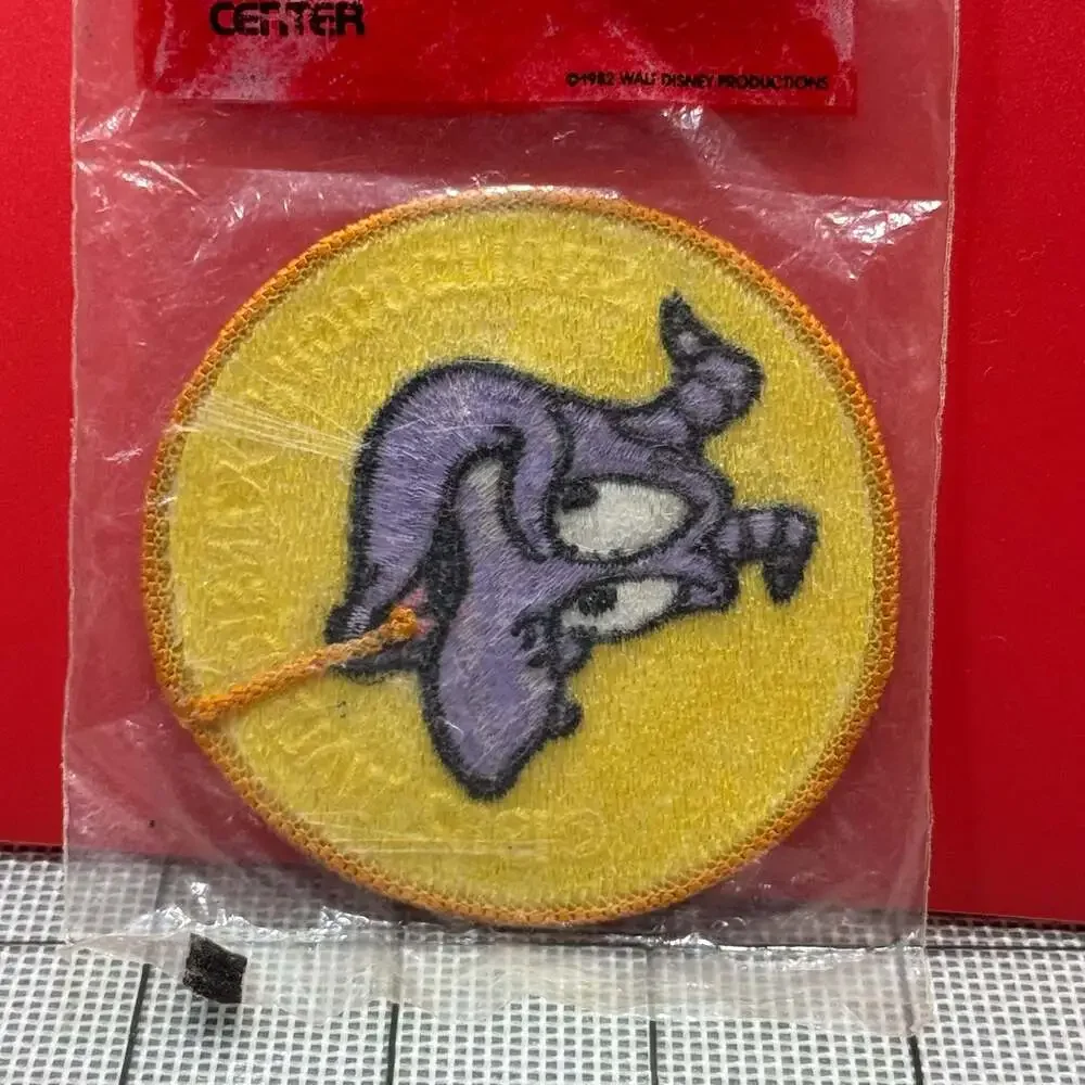 Vintage Disney Epcot Figment Dragon Embroidered Patch NIP Sealed New NOS 1982